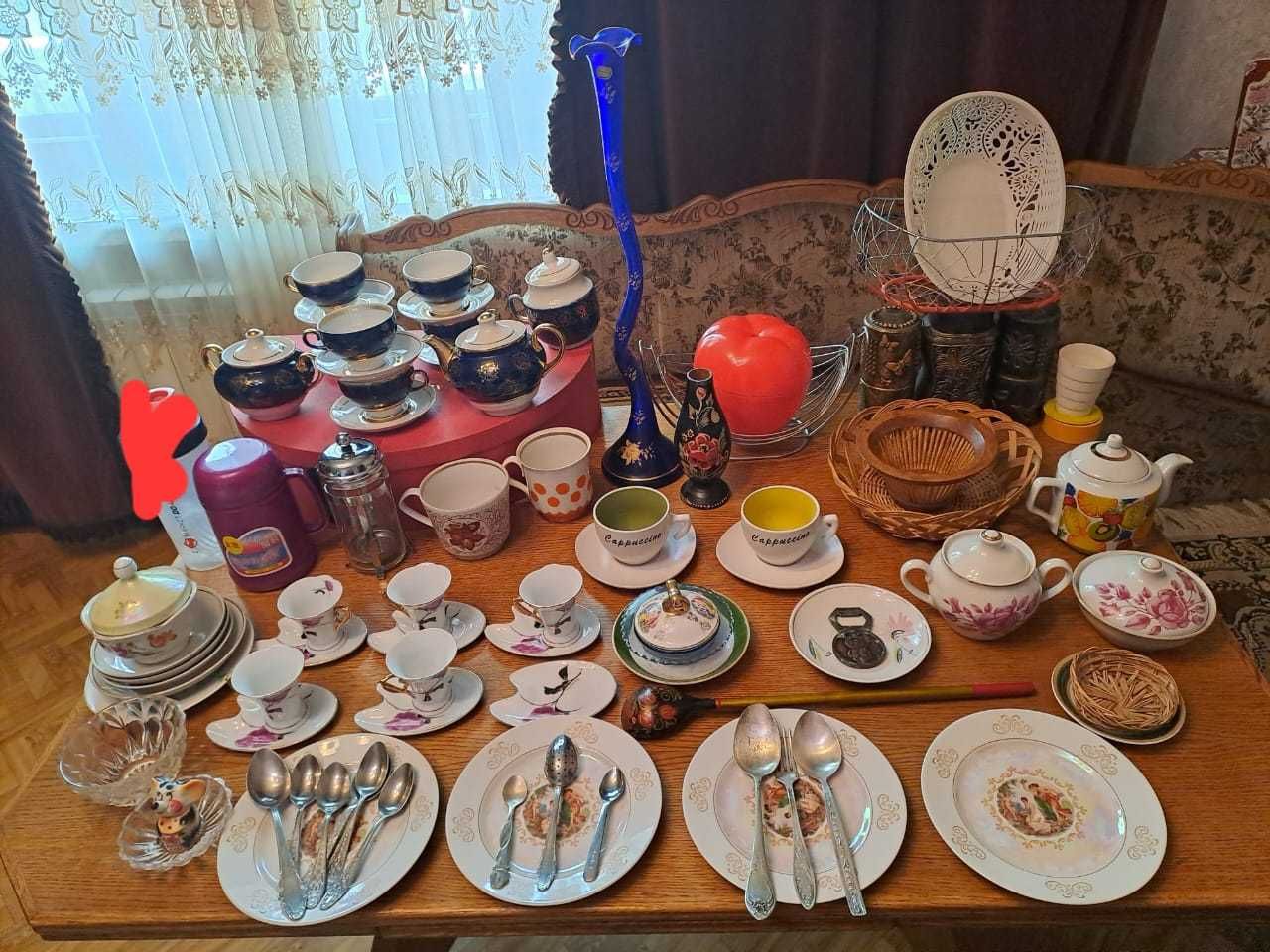 Фирменный   чайник -пресс, термос-кружка ,овощерезка