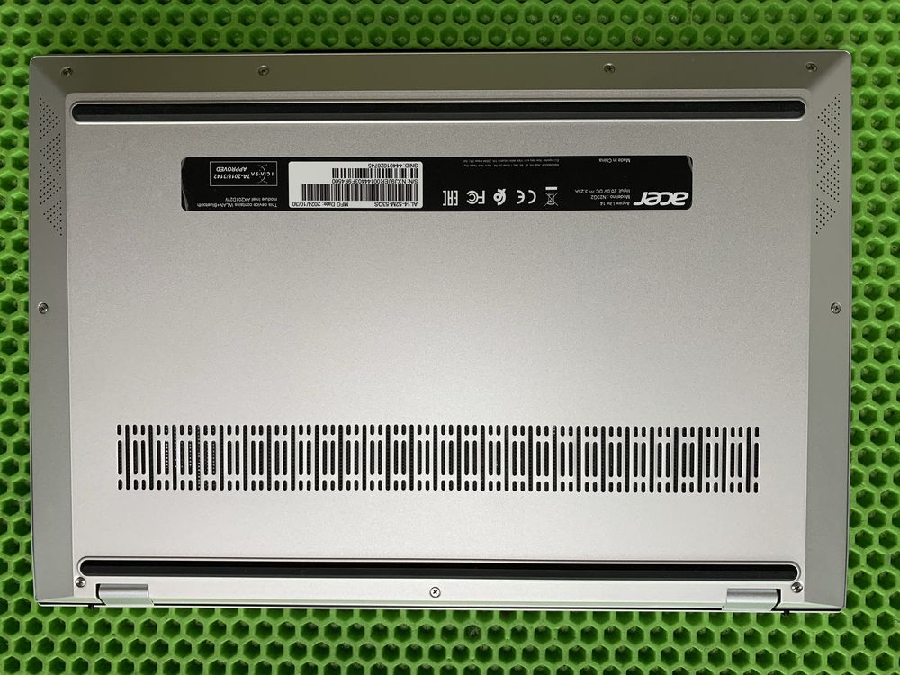 Новый ультрабук Acer 14’. i5-13gen. 16gb ddr5. Полный комплект.