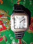 Cartier santos часы автоматические!