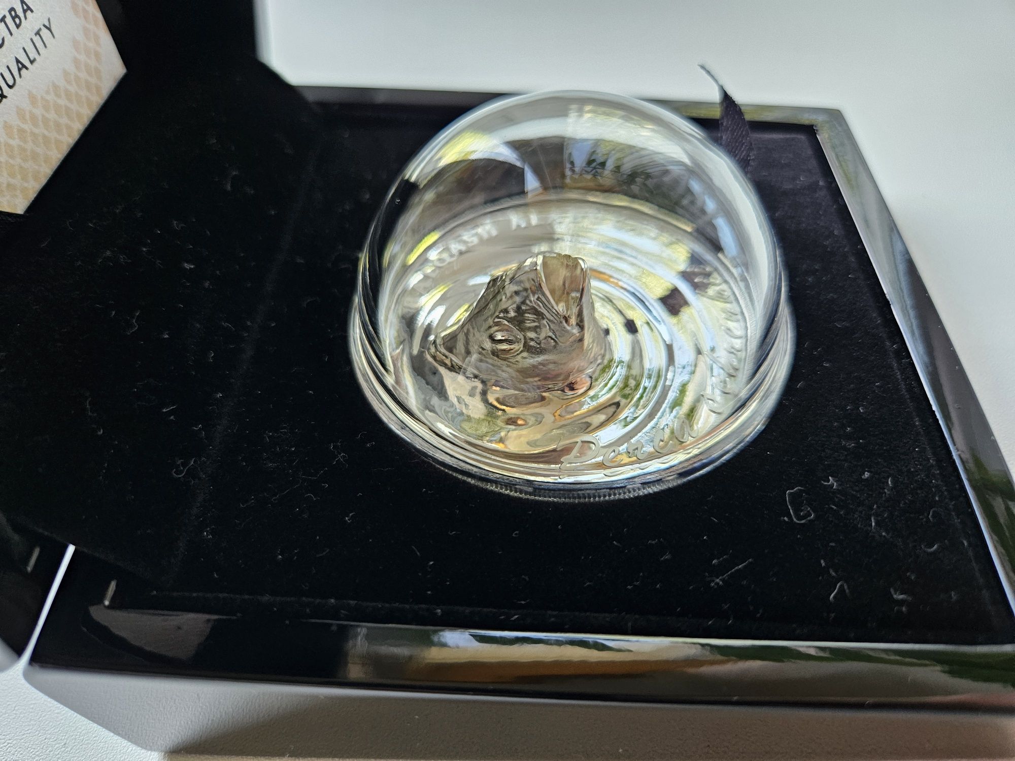 Продам серебрянную монету балхашский окунь 3D,  за 300000 тенге
