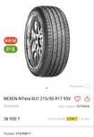 Покрышка NEXEN N'Fera SU1 215/50 R17 95V