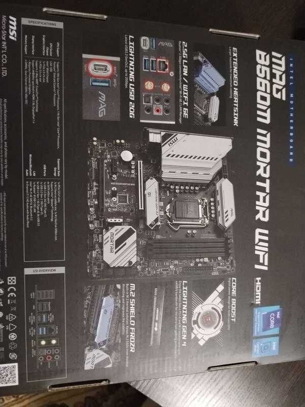 Материнская плата MSI MAG B560M MORTAR WIFI