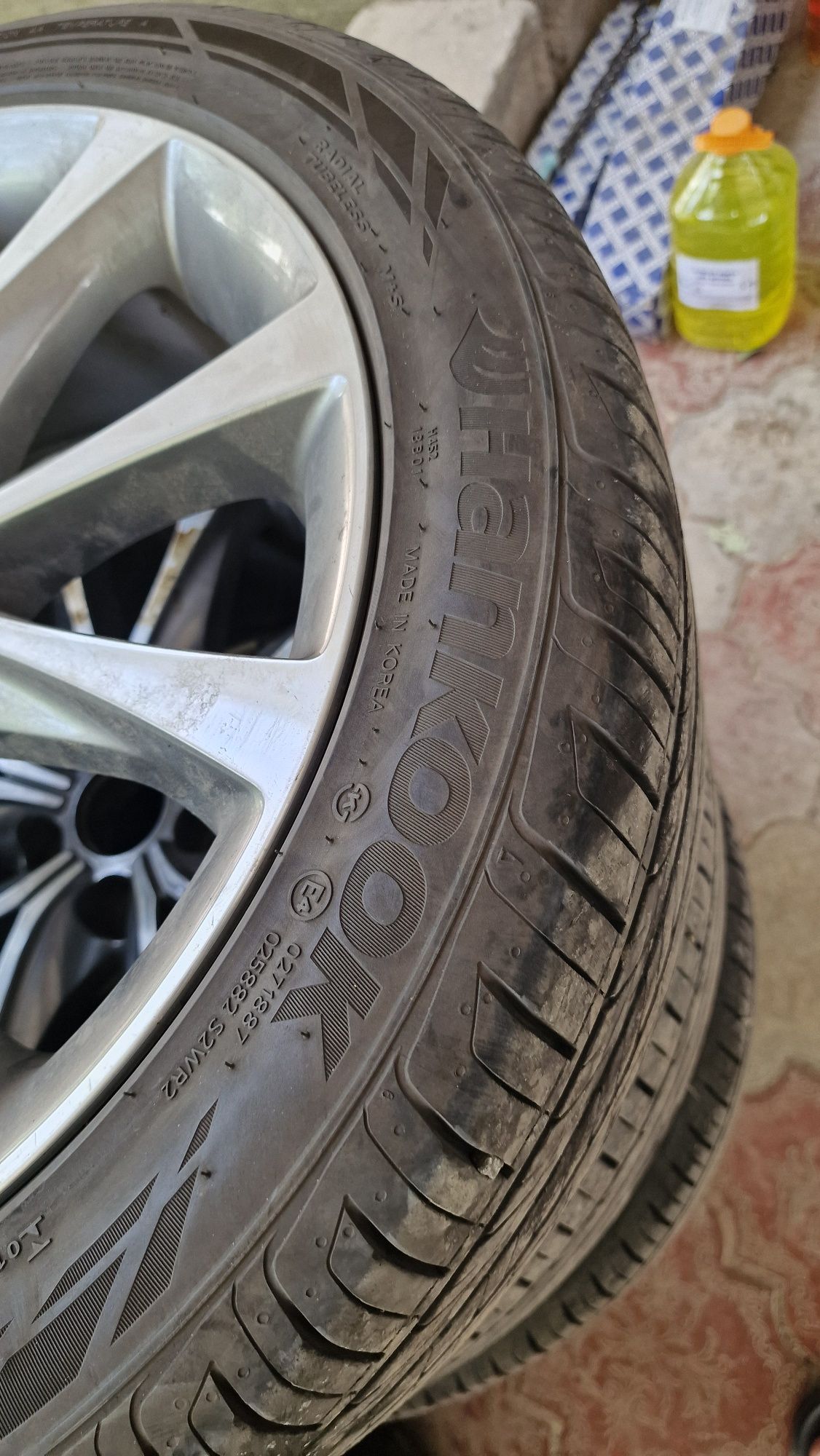 Диски с резиной в сборе 235/45/18 Hyundai Grandeur.
