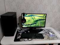 Игровой ПК + Монитор LG Full HD IPS 75 Гц | RX 470 | Xeon i7 | 12ГБ ОЗ