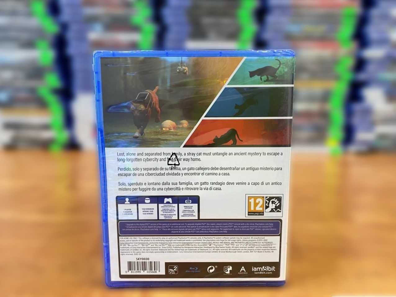 Новый в пленке Stray PS4/PS5 Большой Выбор Дисков