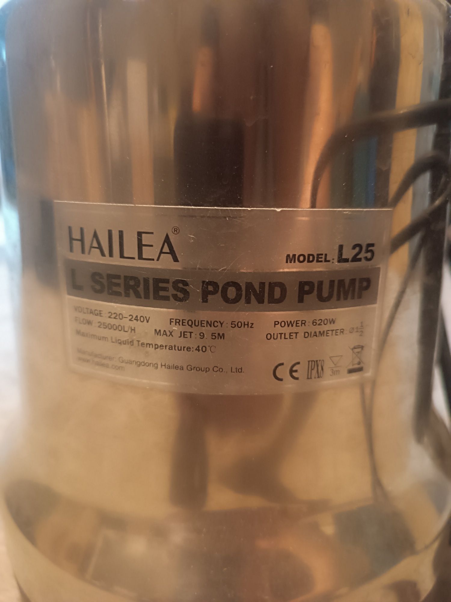Погружной насос помпа HALIEA L25