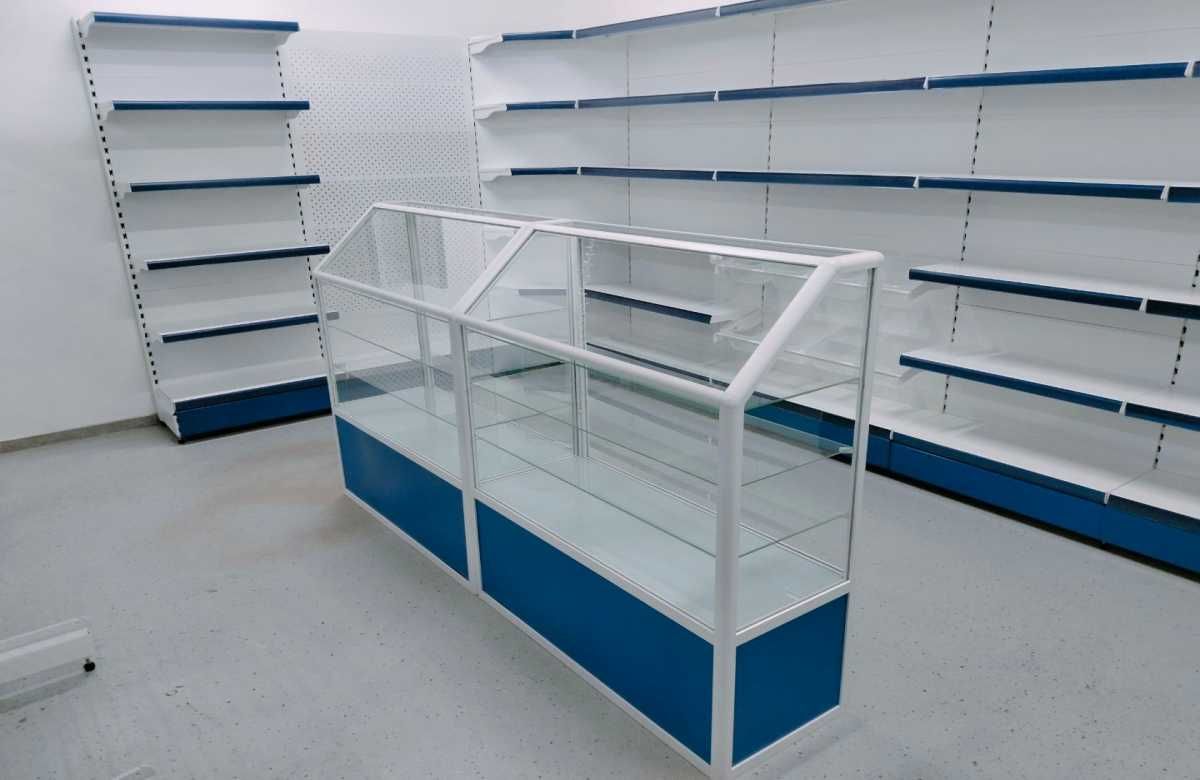Торговое оборудование, стеллажи для магазина, витрины alto