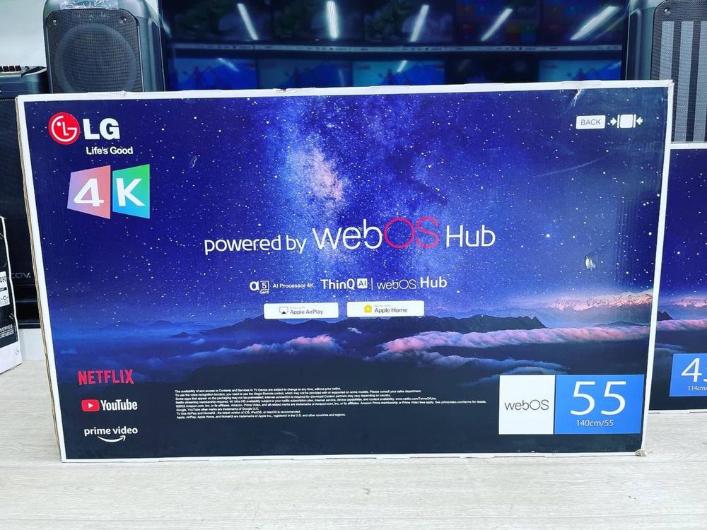 Склад новых телевизоров SMART TV с гарантией на год