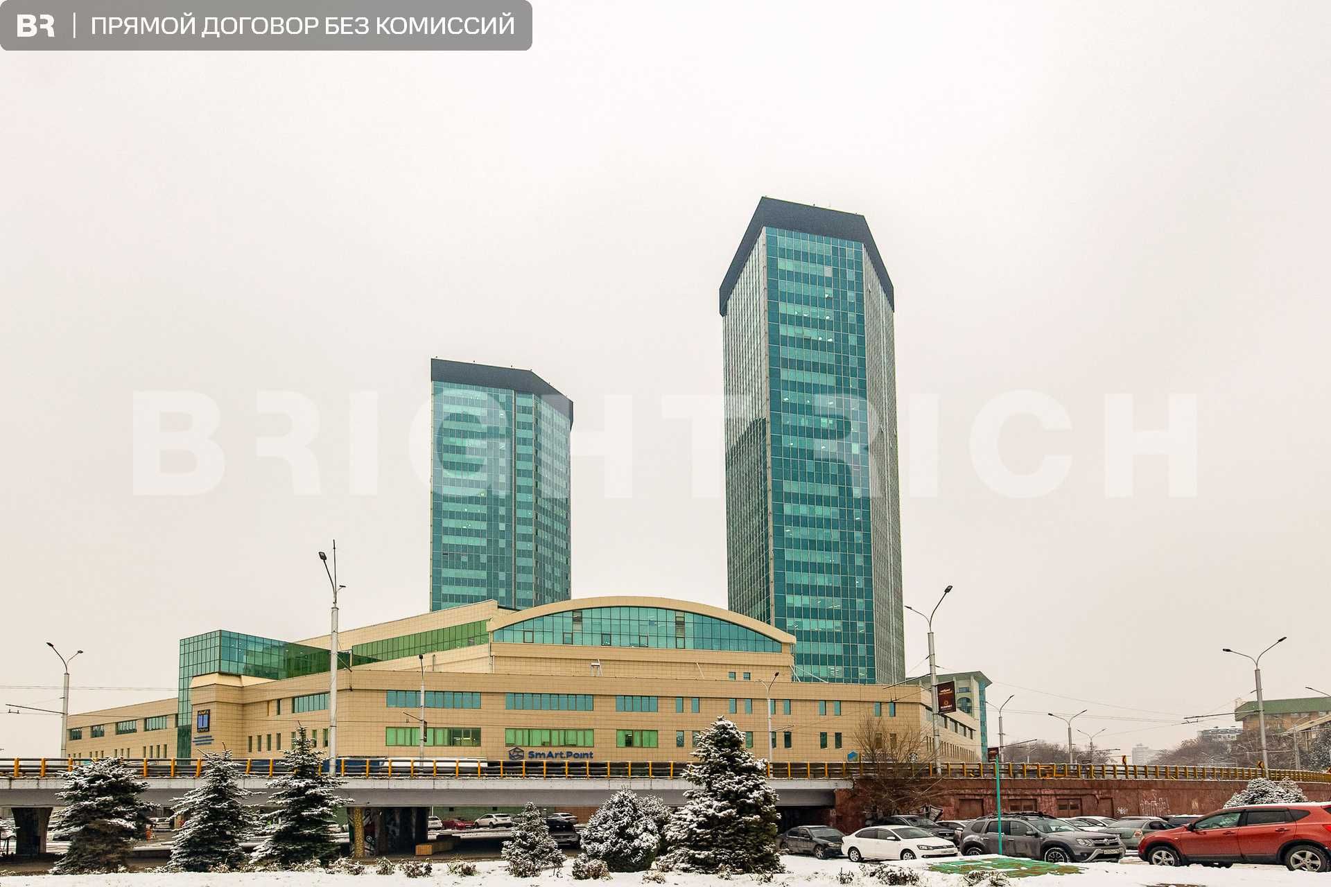 Аренда офиса 2004м² в бц Almaty Towers, три этажа полностью