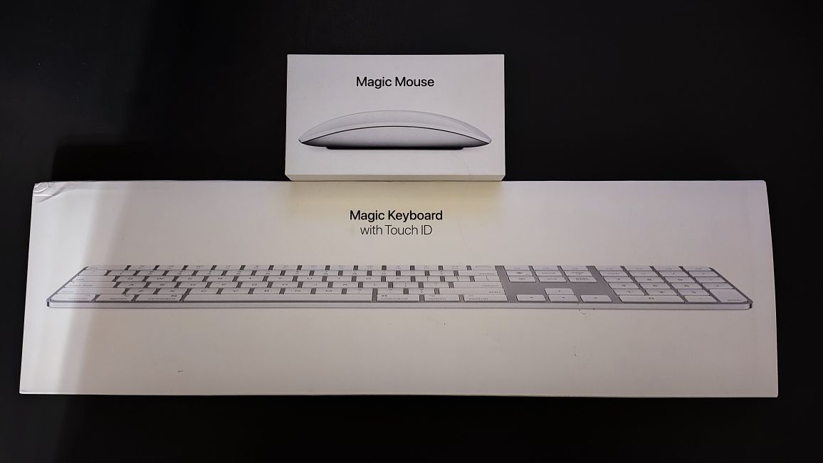 Apple magic keyboard + magic mouse 2