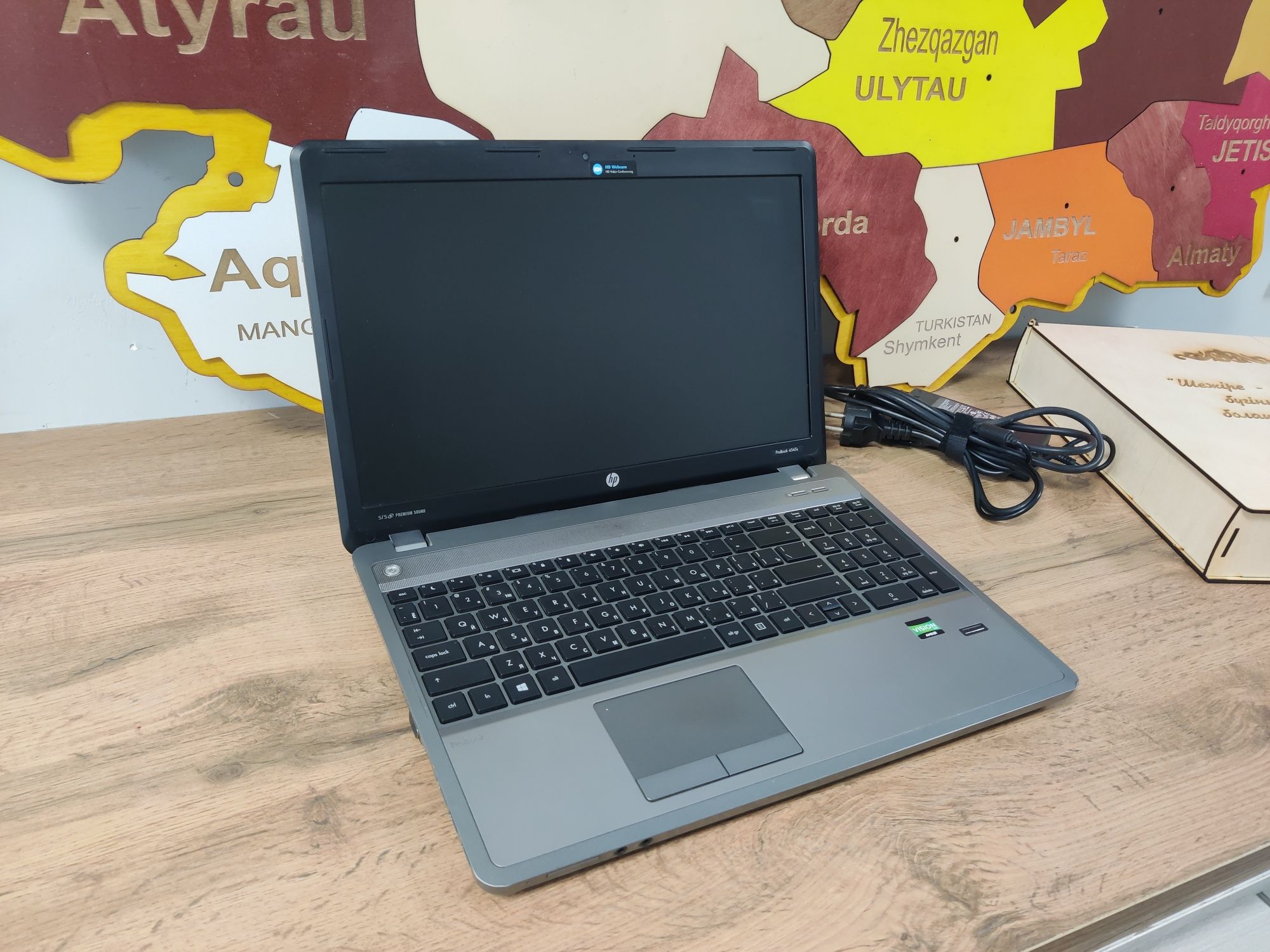 Ноутбук HP ProBook 4545s 4 ядра/8GB/SSD+HDD/Win10 в отличном состоянии