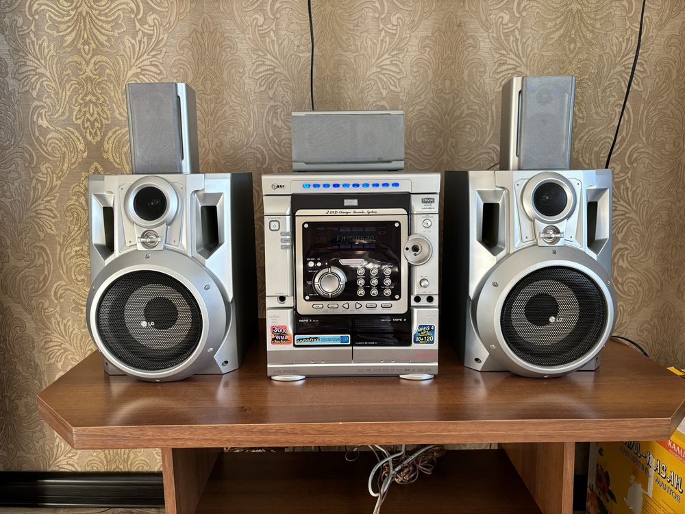 Продам дом.кинотеатр с караоке в отл. состоянии+AirPodsProХОРОШИЙ ТОРГ