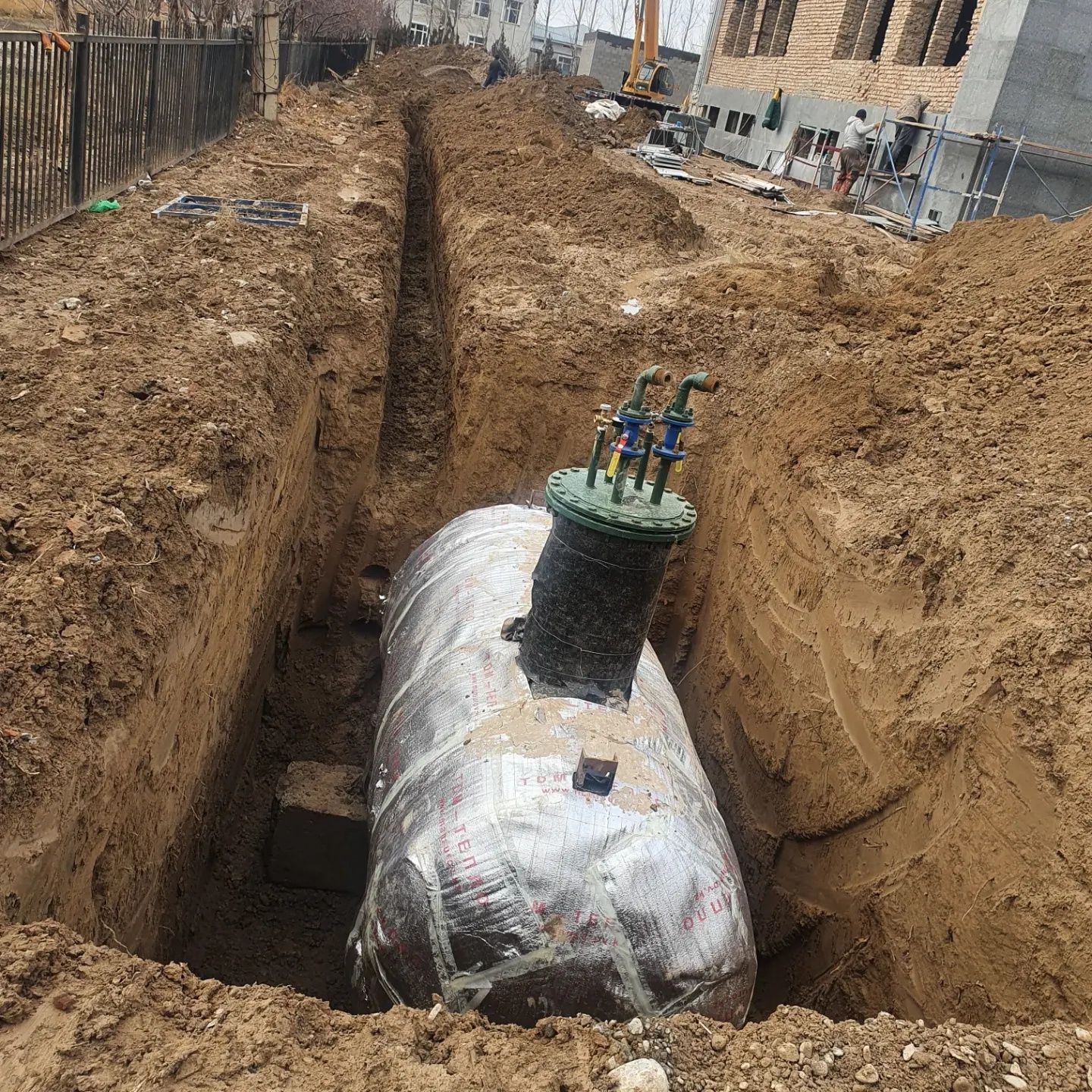 газификация автономная  бочка емкость