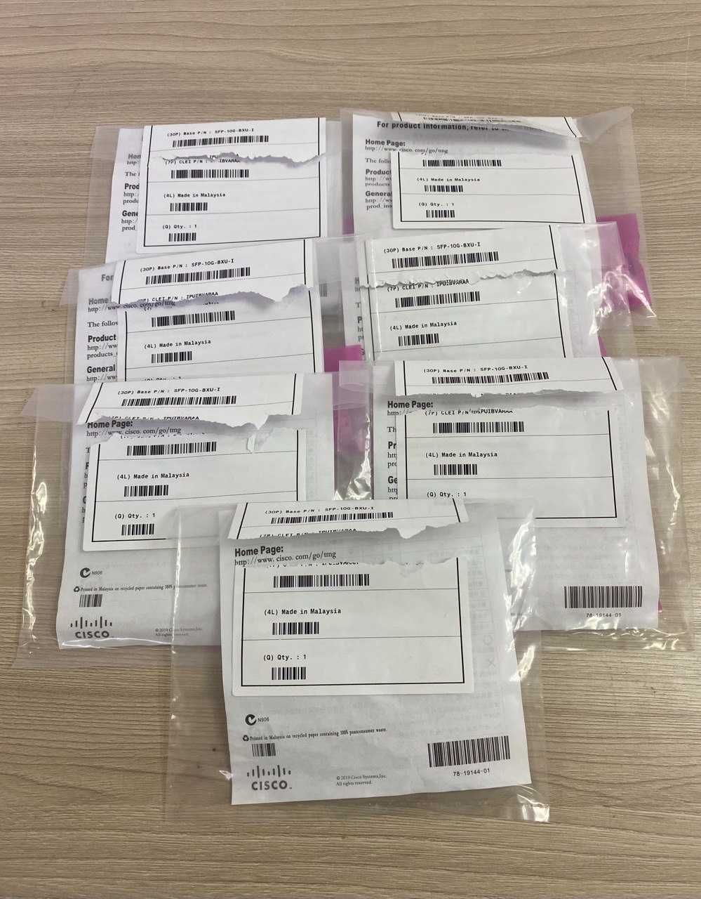 Оптический модуль (трансивер) Cisco SFP-10G-BXD-I (SFP-10G-BXU-I)