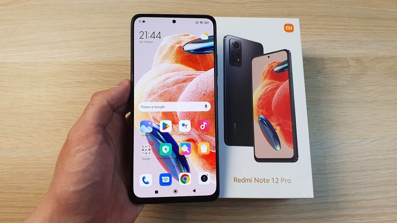 Смартфон Redmi Note 12 Память Ram 6  ROM 128gb