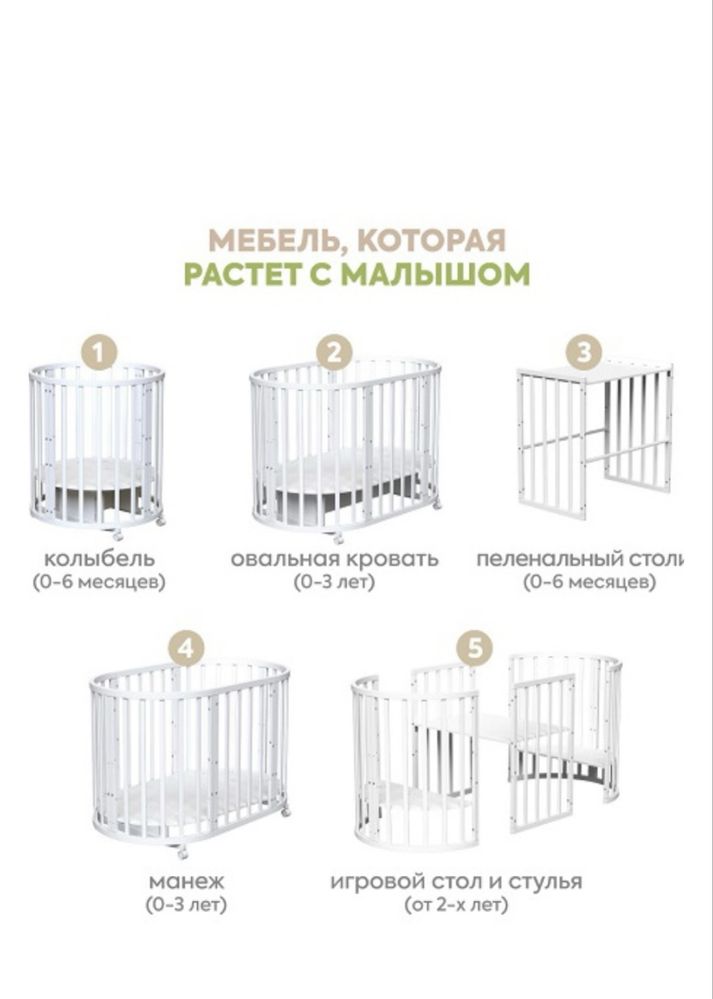 Кроватка детская