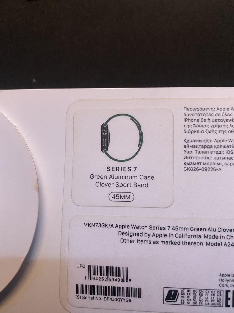 продам apple watch 7 series 45 mm