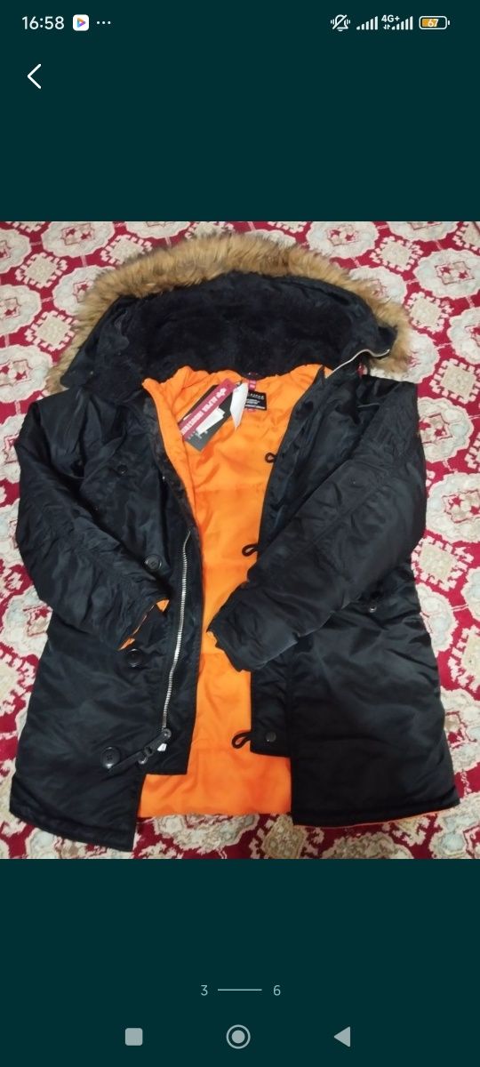 Парка куртка Аляска  Alpha Industries