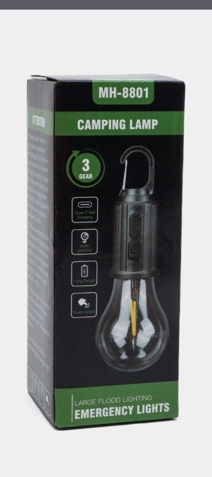 Наружная беспроводная-многофункциональная лампочка, USB-зарядка