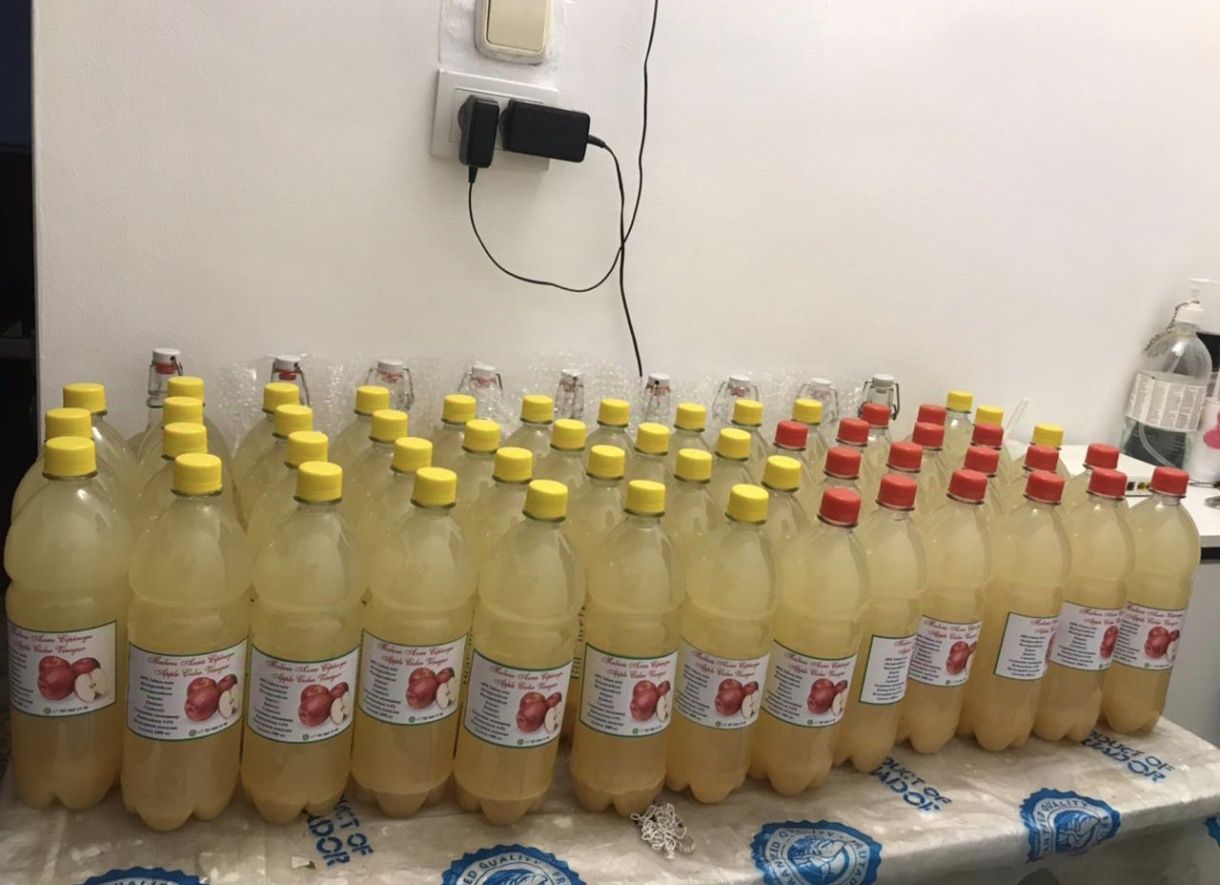 Домашний яблочный уксус