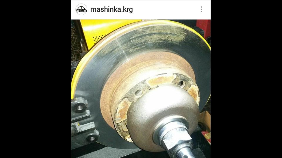 Проточка тормозных дисков без демонтажа и отдельно снятых с авто.