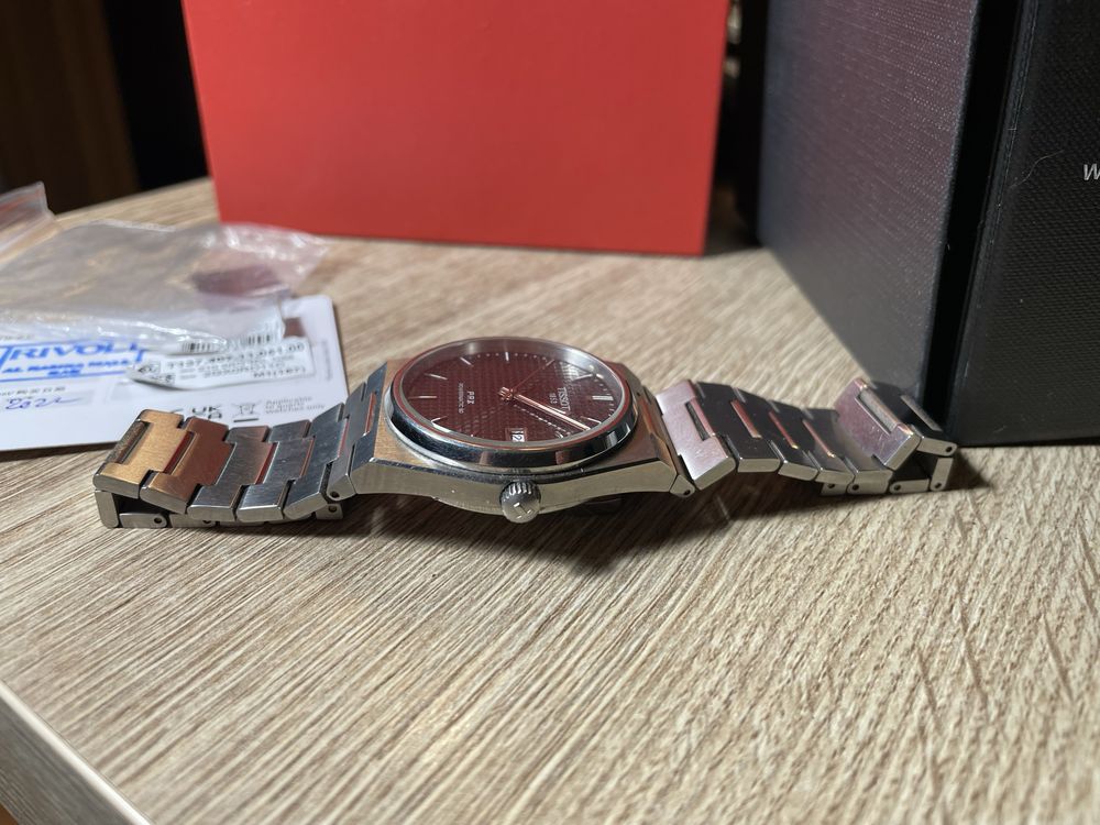 Часы Tissot PRX механические | 80 часов запас хода