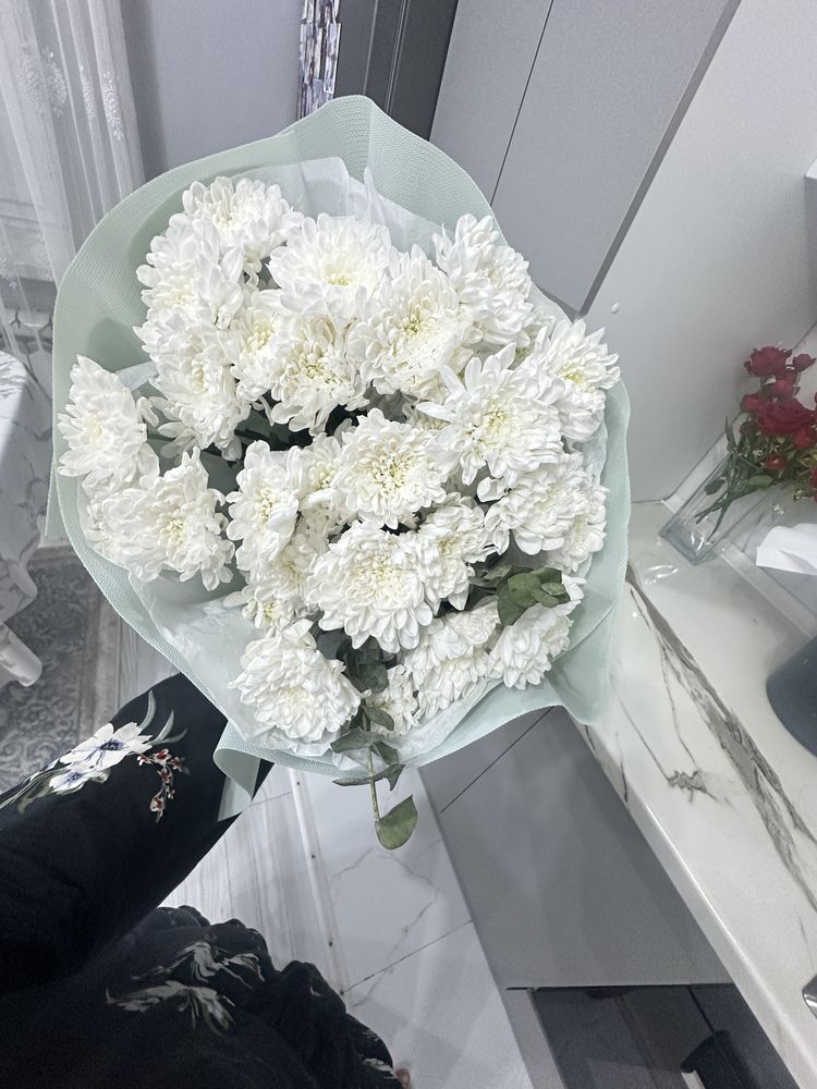 Цветы свежие, 5 букет