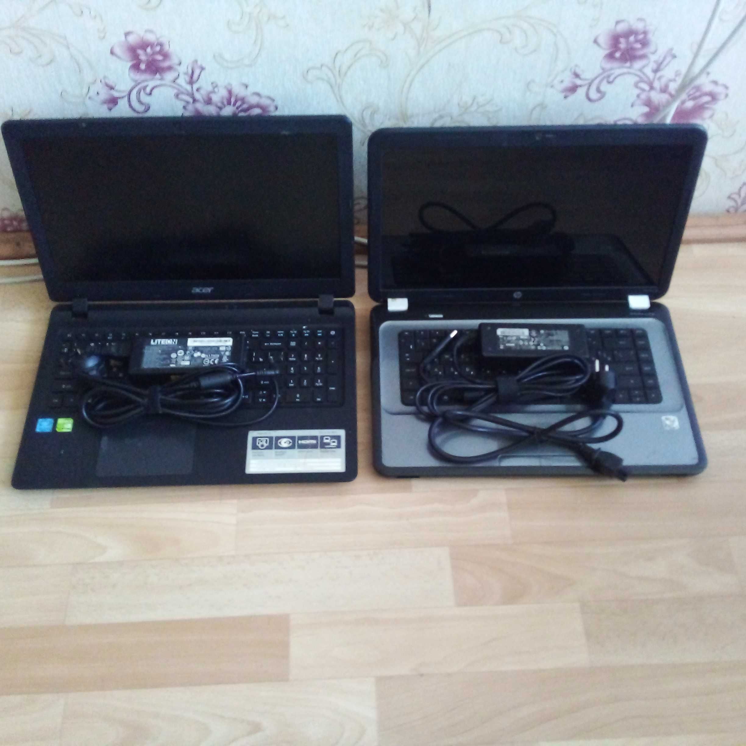 Ноутбуки Aser и HP на запчасти, ОЗУ.