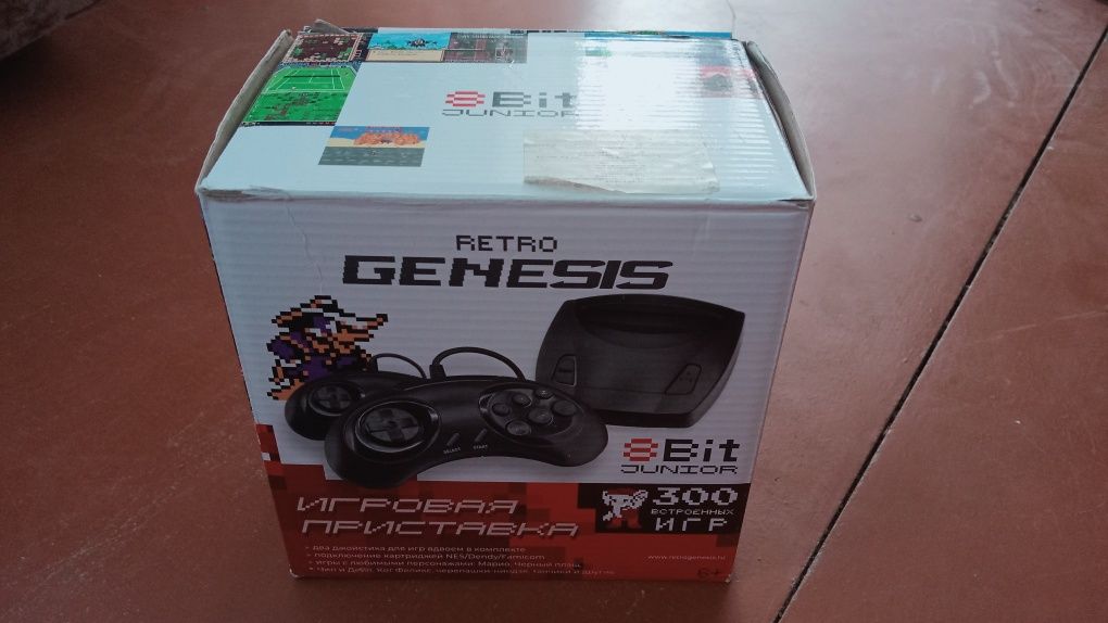 Приставка retro Genesis 8bit 300 игр