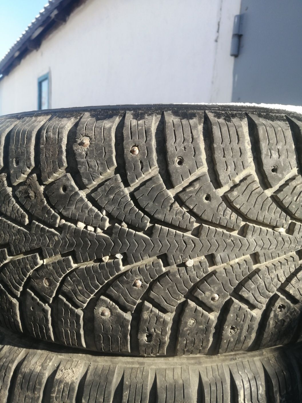 Колесо, автошины, шина, шипы r16