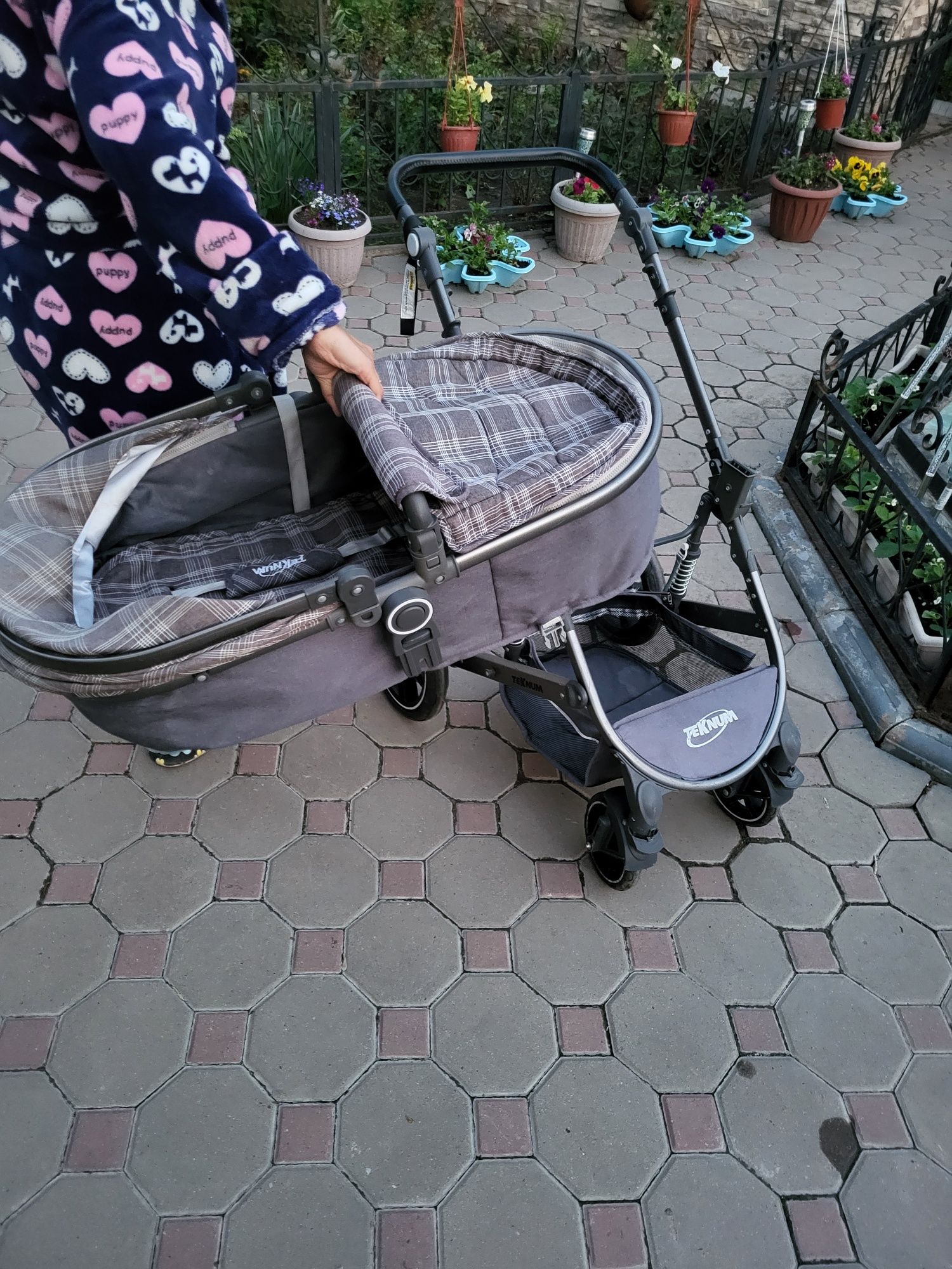 Коляска детская 3в1 Teknum