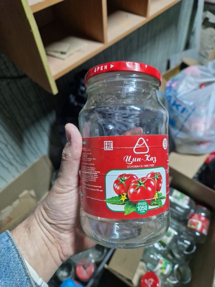 Банки стеклянные разные
