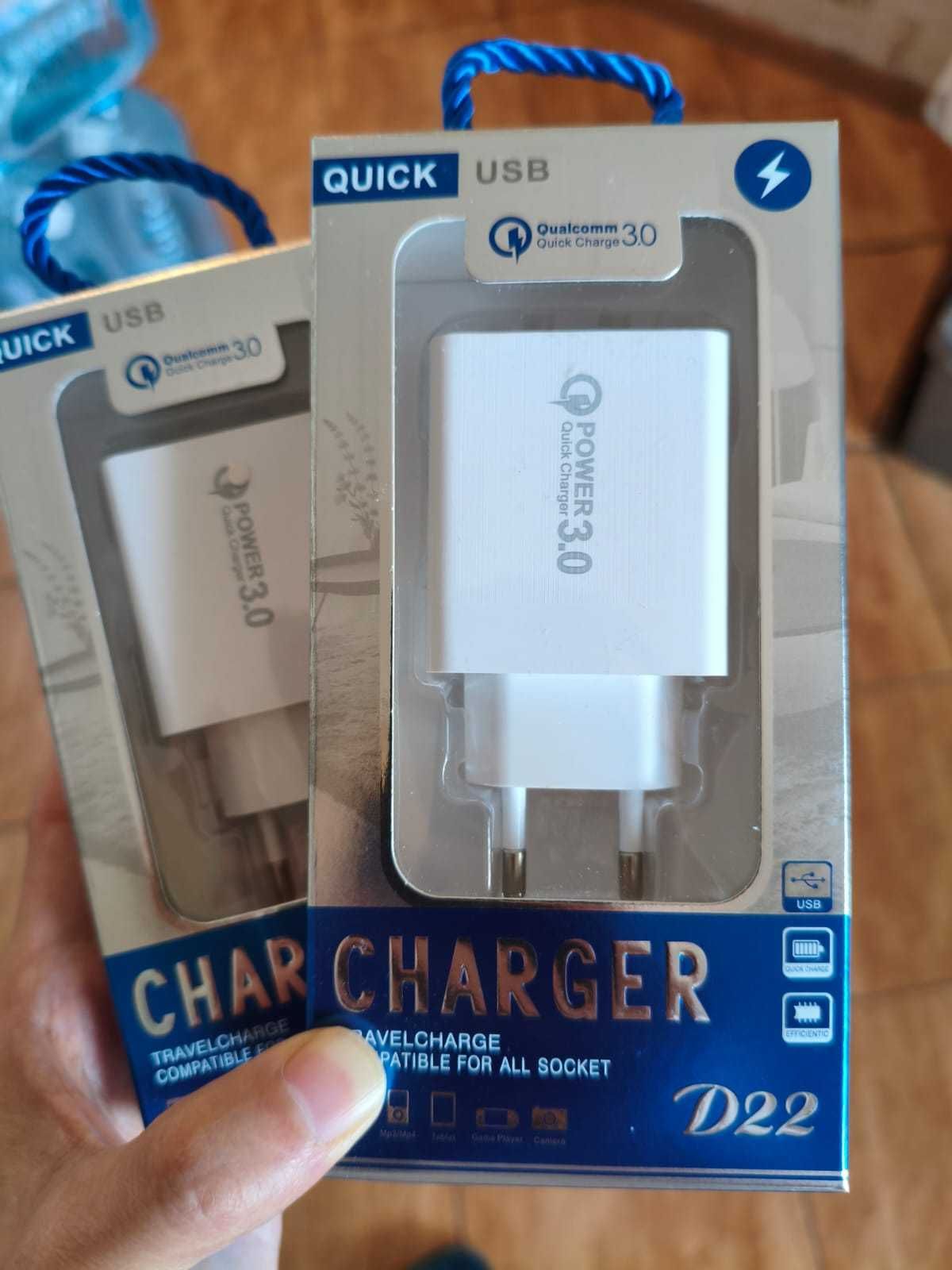 Быстрая зарядка Quick Charge 3.0 мощностью 10 ватт 2А
