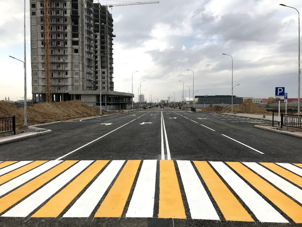 Дорожная разметка Разметка парковок Покраска стен полов