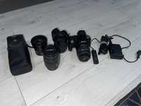 Фотоаппарат Sony-a33 с объективами, вспышкой