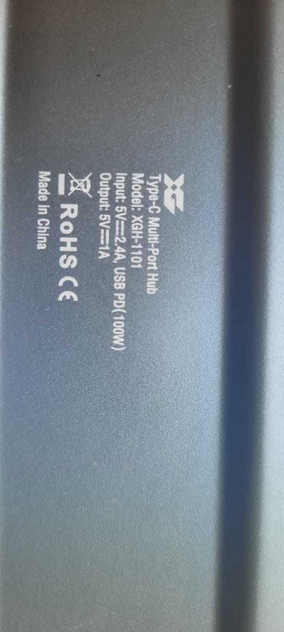 Мультифункциональный адаптер USB Hub XGH-1101