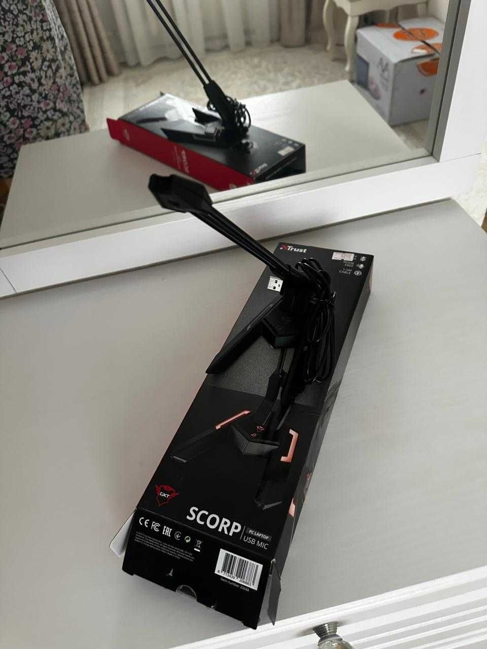 Продам, новый за 3000 тенге, Микрофон USB, GXT210