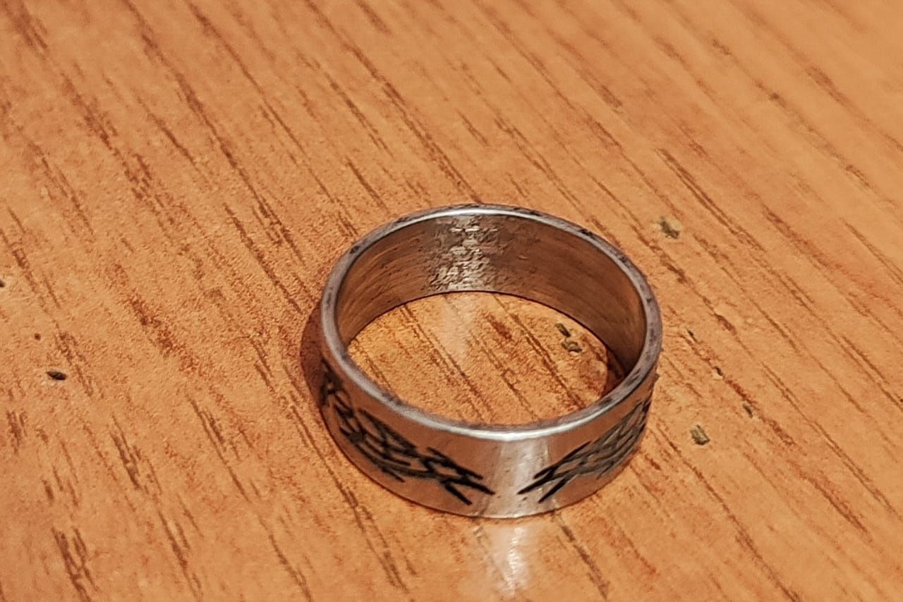 Кольцо серебро 925 проба.