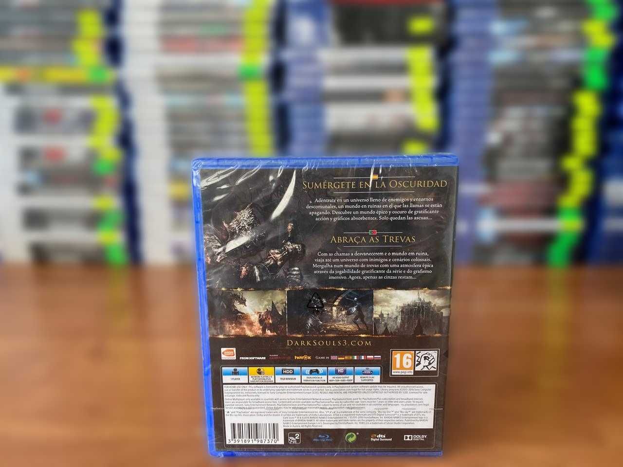 НОВЫЙ диск Dark Souls III PS4/PS5 Большой Выбор Игр