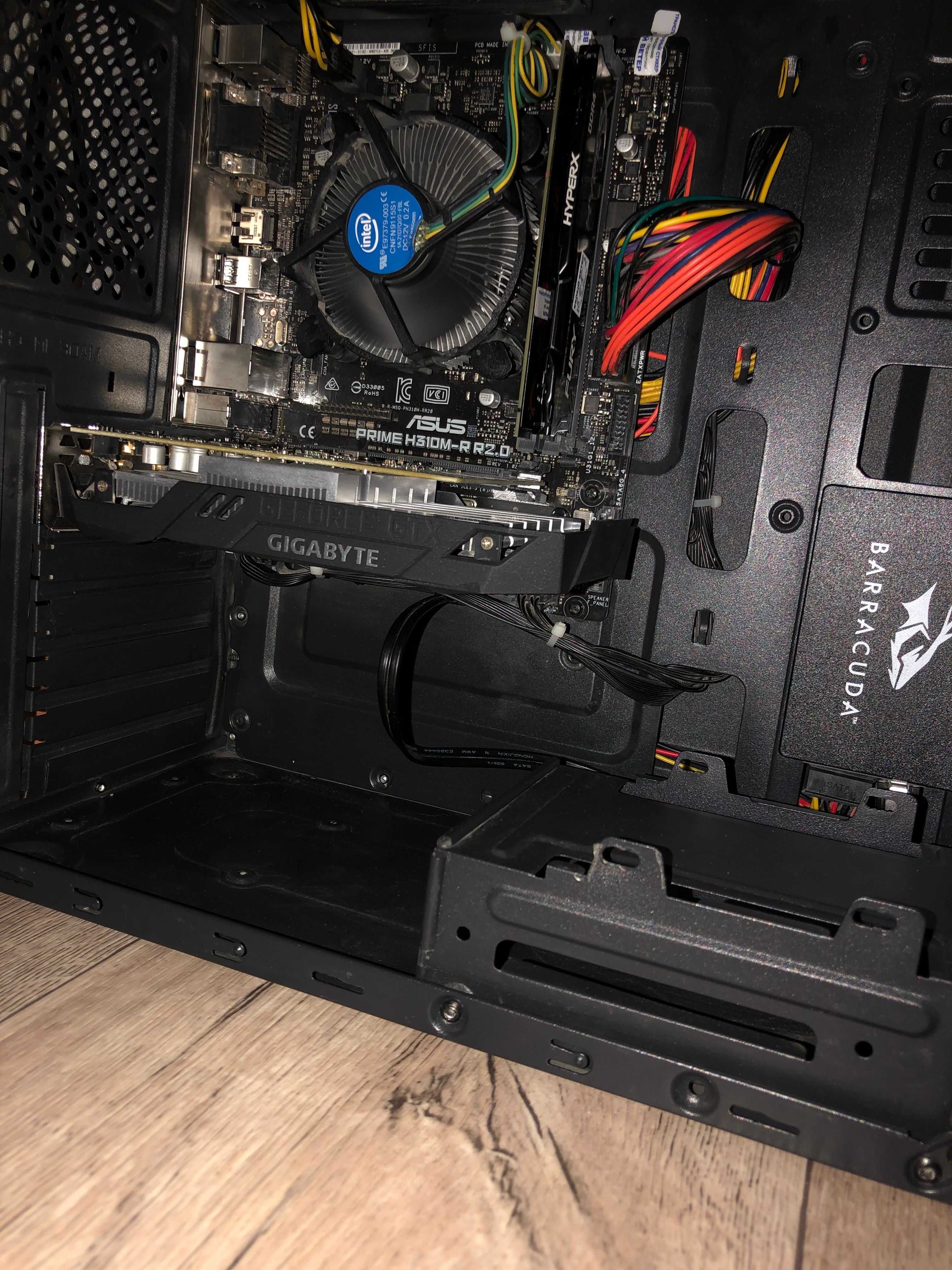 Компьютер Intel i3-9100f / 16gb ddr4 / gtx 1650