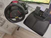 Игровой руль Logitech momo racing в идеальном состоянии
