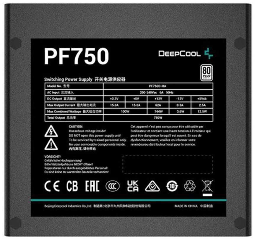 Блок питания Deepcool PF750