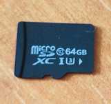Флешка Micro SD 64гб для телефонов и др