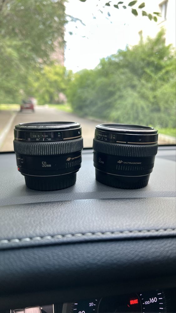 Обьективы Canon EF 50mm f 1: 1.4