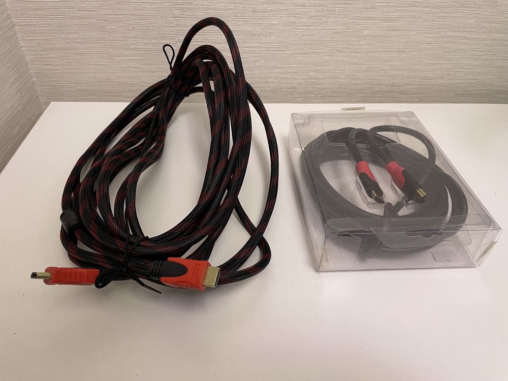 Кабель HDMI новый 2 и 8 м