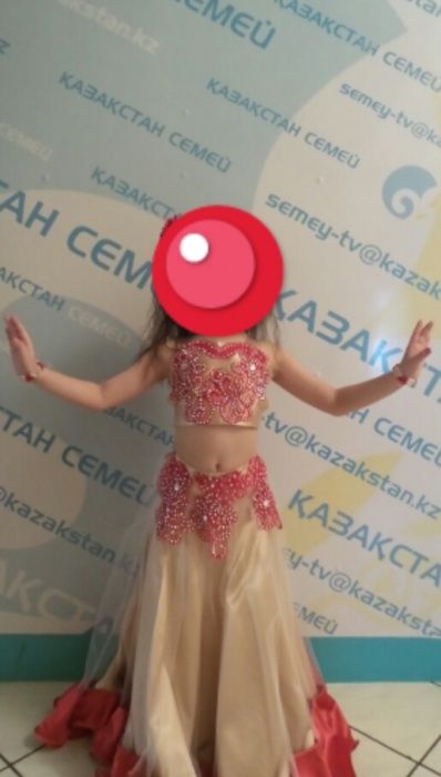 Платье вечернее для девочек.Костюмы для восточных танцев.