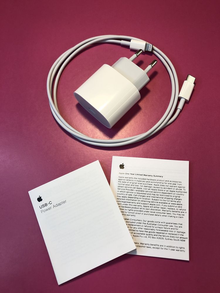 Оригинал Зарядка Айфон 20w Адаптер iPhone 11 12 13 ,14 Быстрая зарядка