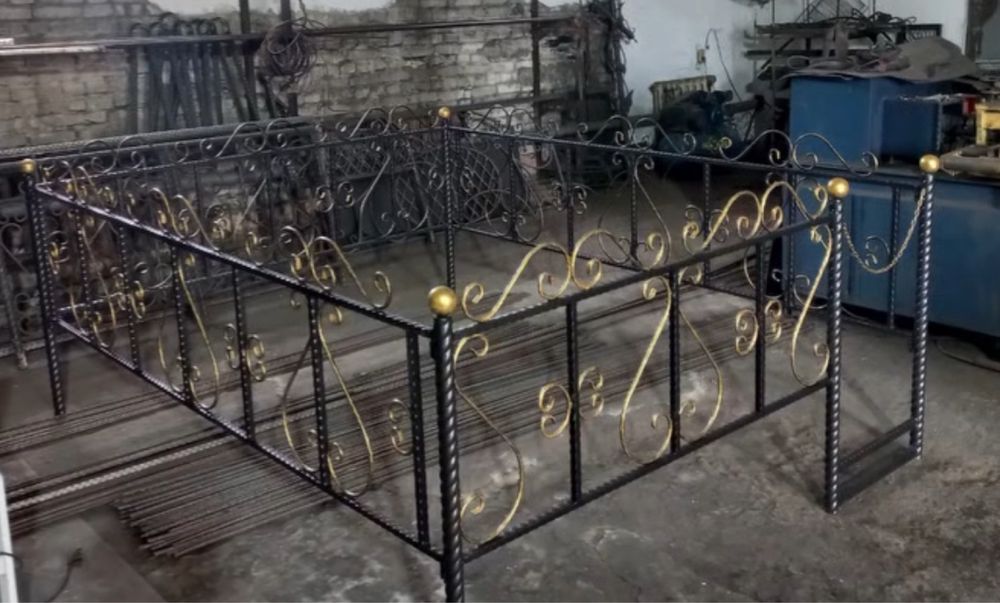 Изготовим оградки в порошковым окрасе