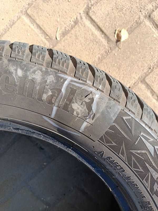 ОДНА шина 215/60 R16 - "Continental IceContact 3" (Германия), зимняя.