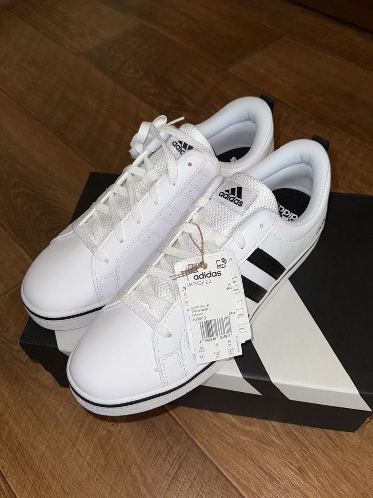 Кроссовки VS Pace 2.0 3-Stripes Branding Synthetic Nubuck